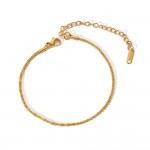 European and American wild stainless steel snake bone chain cross chain Cuban chain